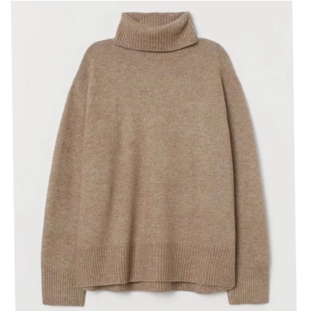 Oversized H&M Turtleneck Sweater Dress